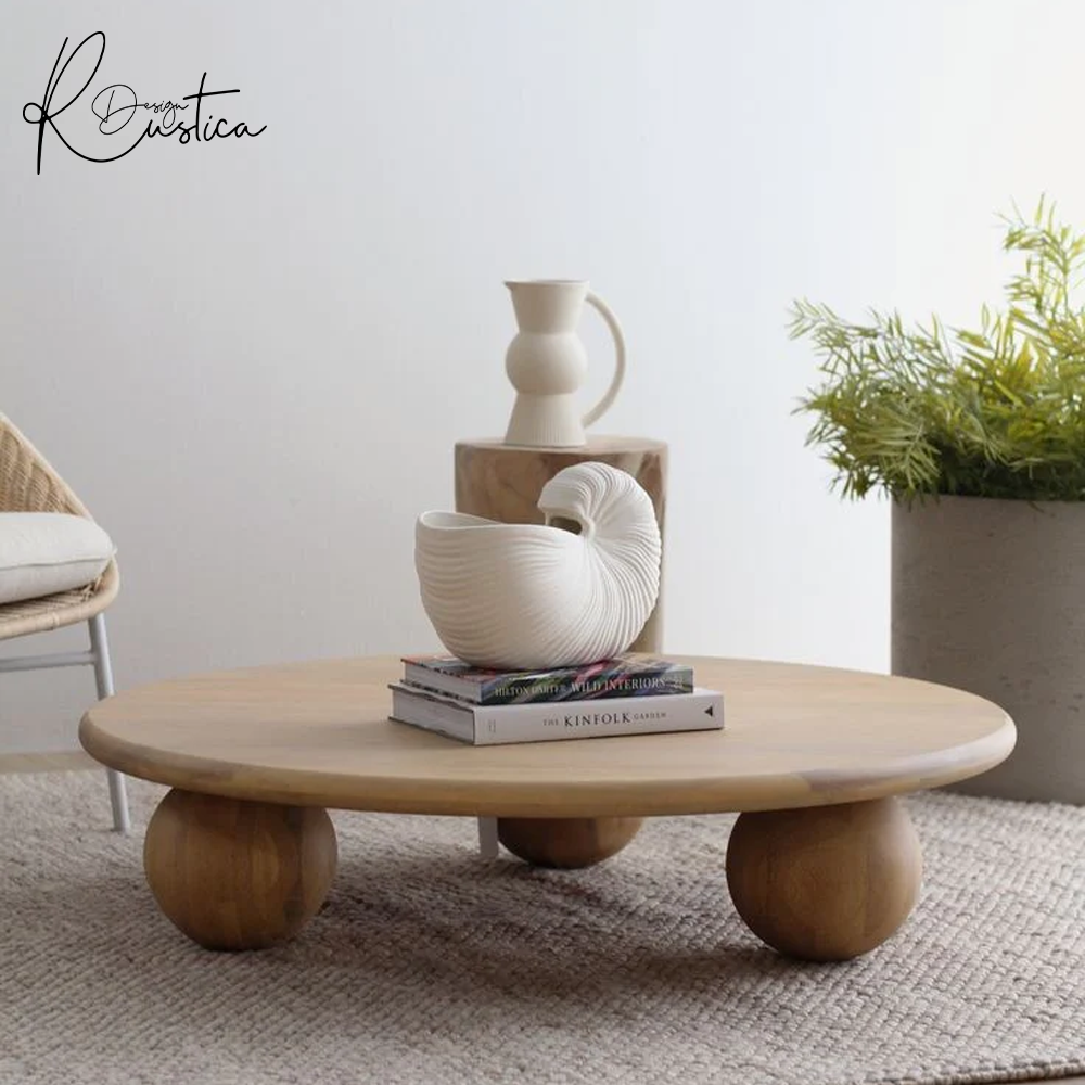 Animal-Shaped Wooden Coffee Tables: Rustic Statement Pieces -