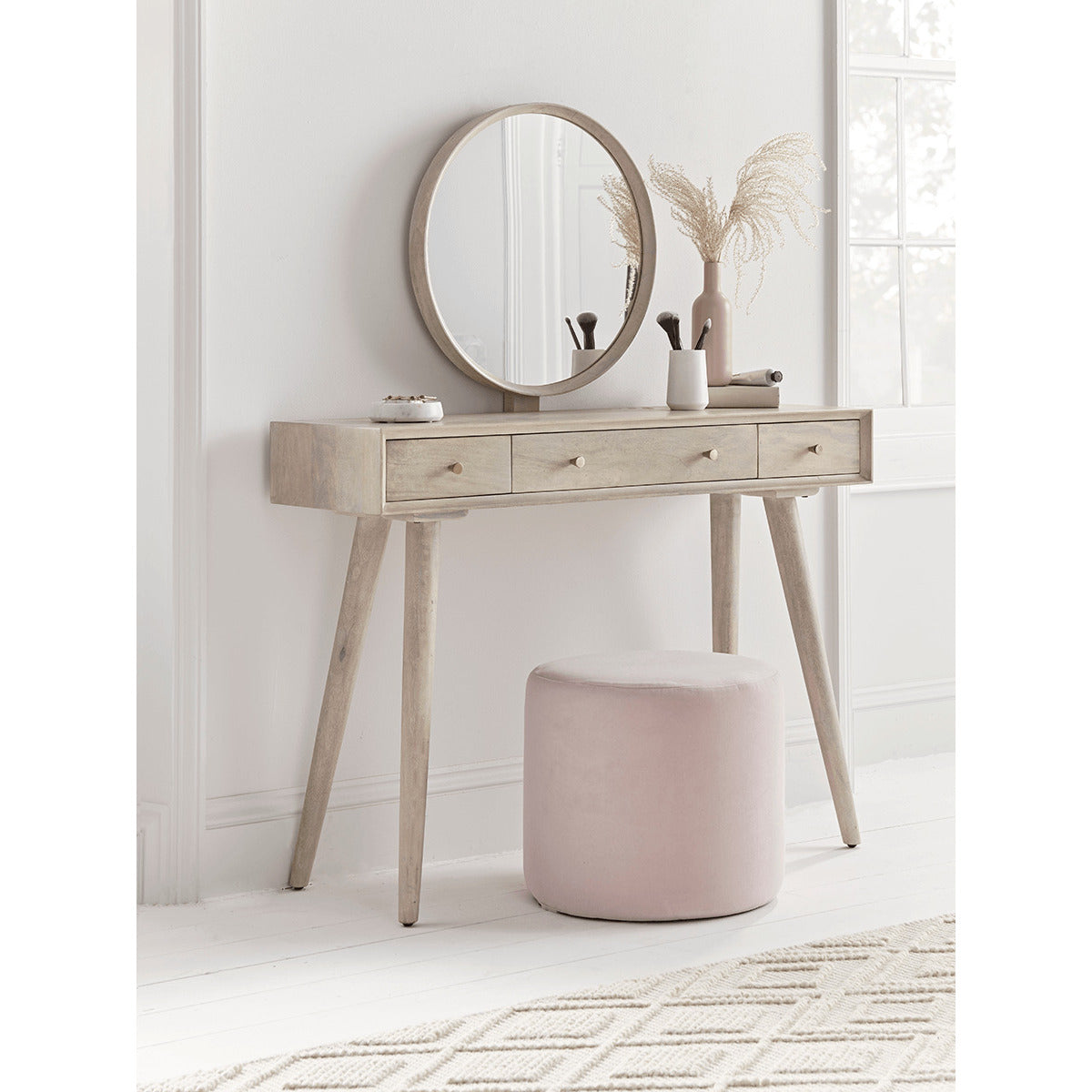 Lowe Dressing Table & Mirror