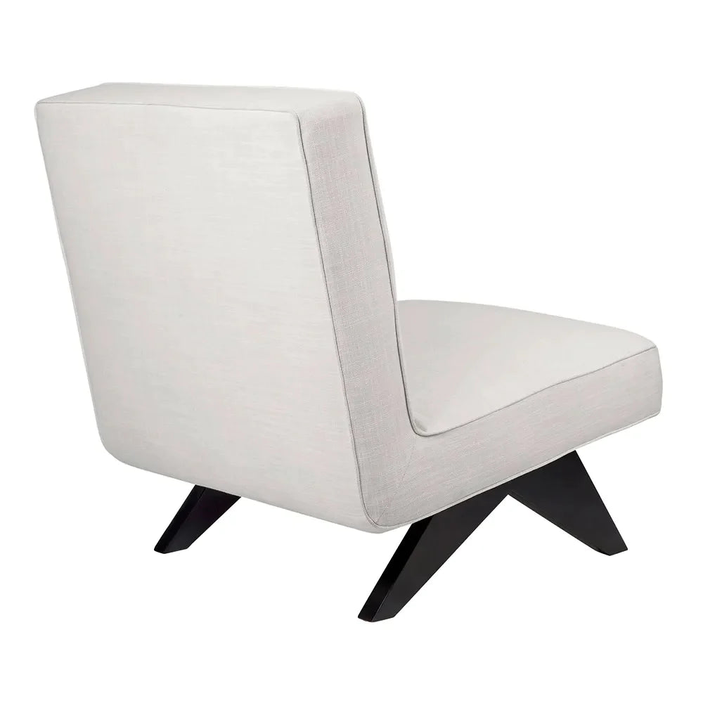 Dalton Slipper Chair - Off White