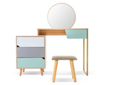 Corciano dressing table multicolored matt