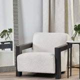 Morgan Occasional Chair - Ivory Boucle