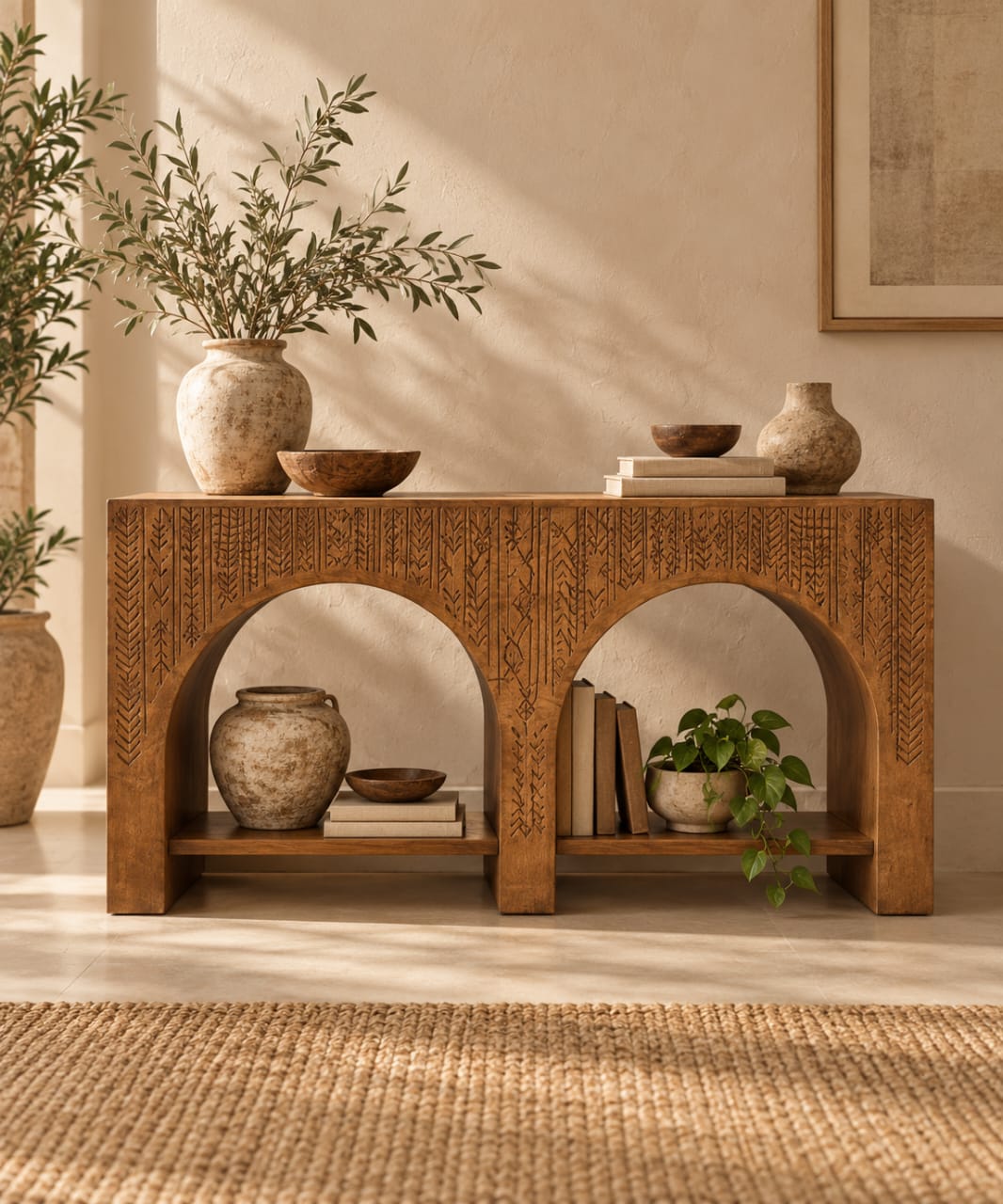*The Double Arch Console – Rustica Design*