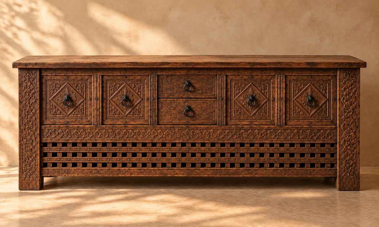 The Heritage Carved Sideboard | Rustica