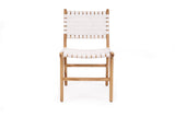 Jervis Bay Woven Leather Dining Chair
