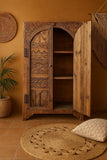 Heritage Carved Wooden Cabinet