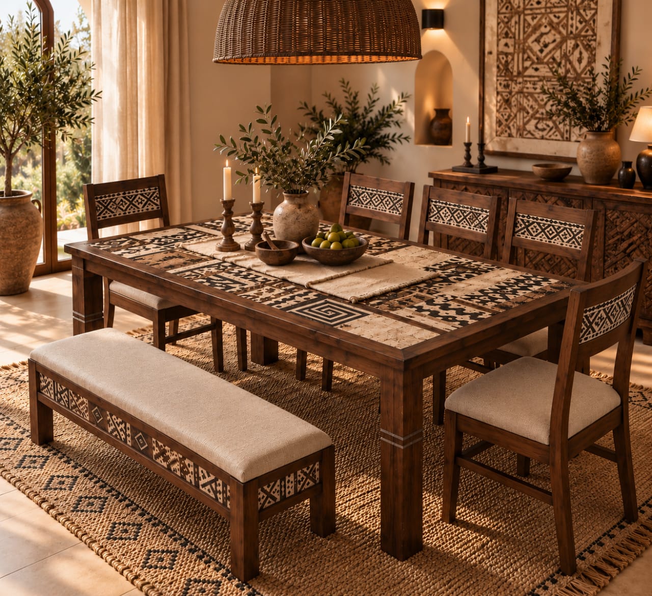 The Afro Heritage Dining Collection | RUSTICA