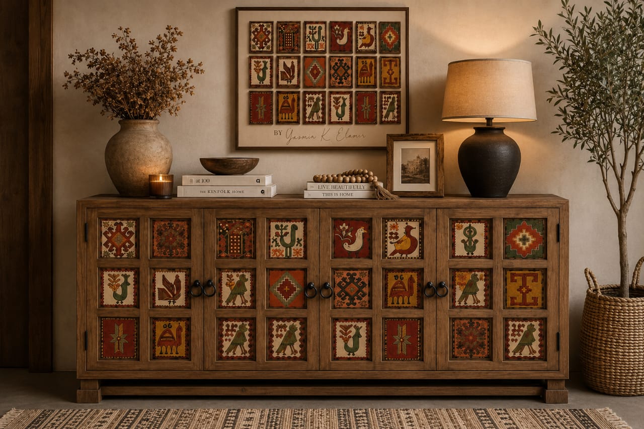 The Amazigh Heritage Sideboard | Rustica