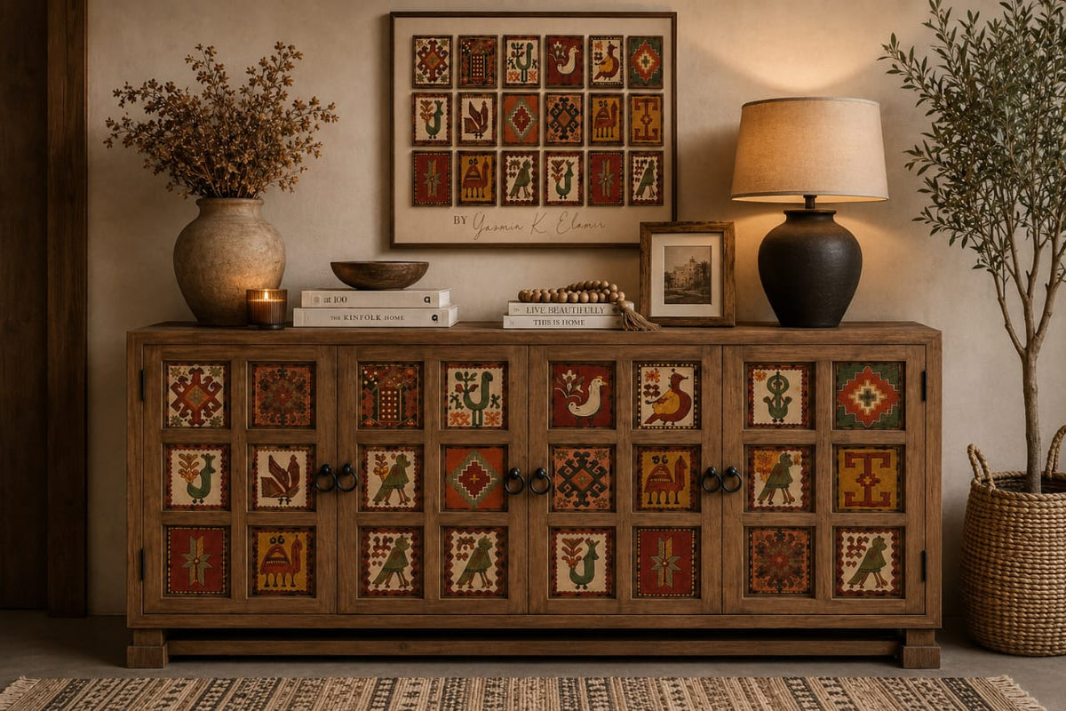 The Amazigh Heritage Sideboard | Rustica