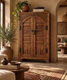 Heritage Carved Wooden Cabinet