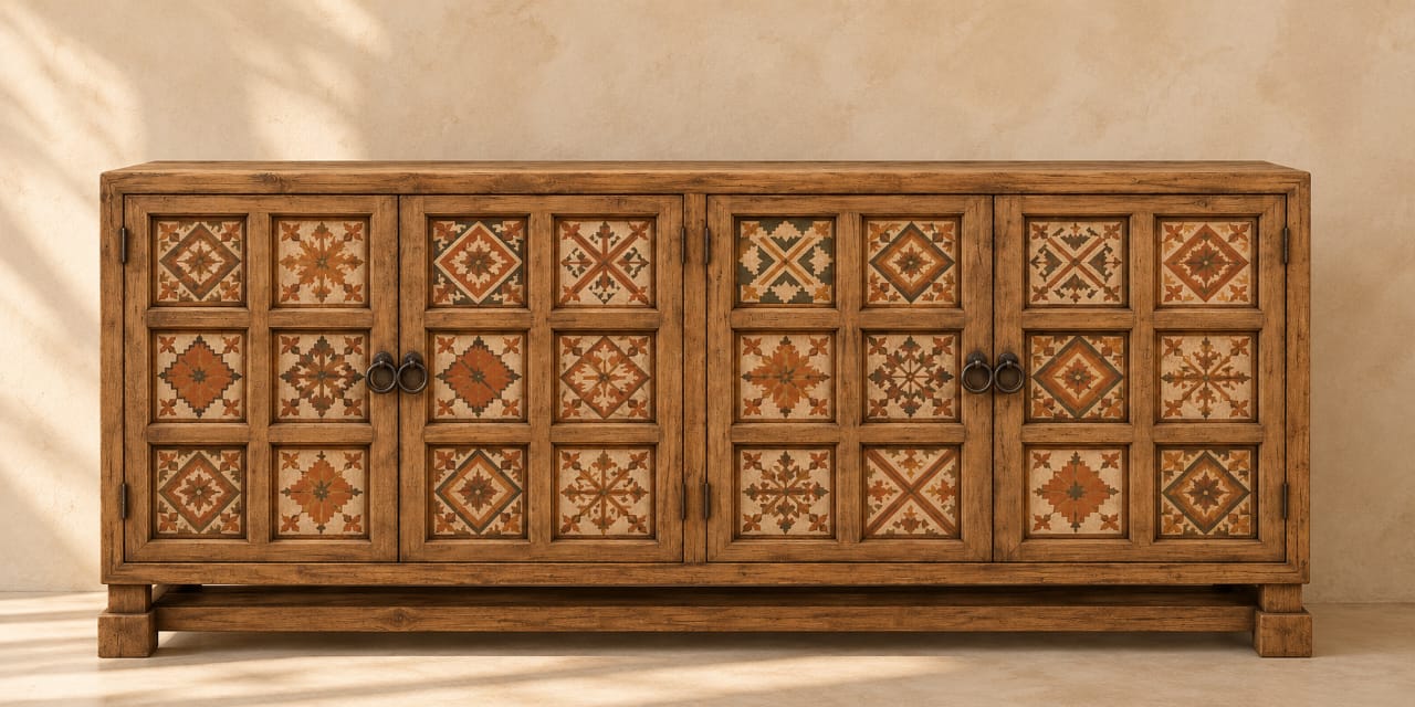 The Amazigh Heritage Sideboard | Rustica