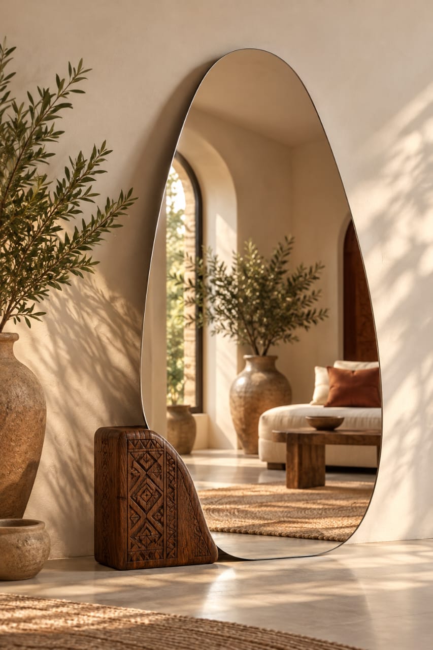 THE SCULPTURAL MIRROR | RUSTICA