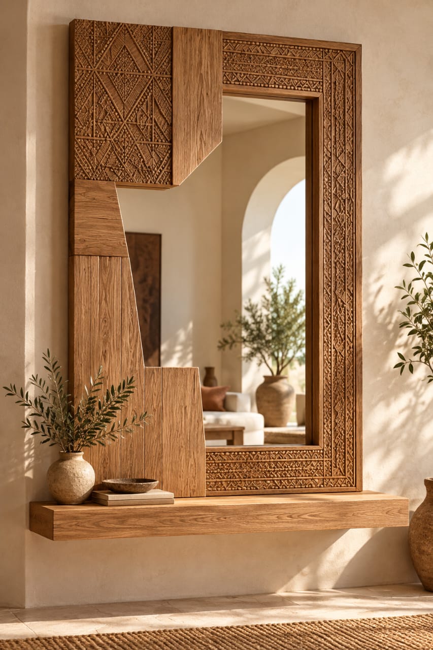 *THE CARVED MIRROR | RUSTICA*