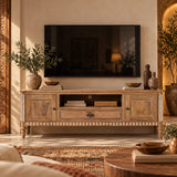 Rustica Vintage Wood TV Console