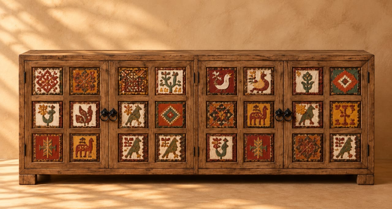 The Amazigh Heritage Sideboard | Rustica