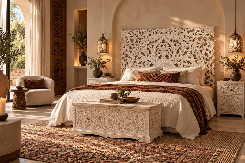 The White Heritage Bedroom | Full Set