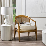 Willow Natural Rattan Occasional Arm Chair