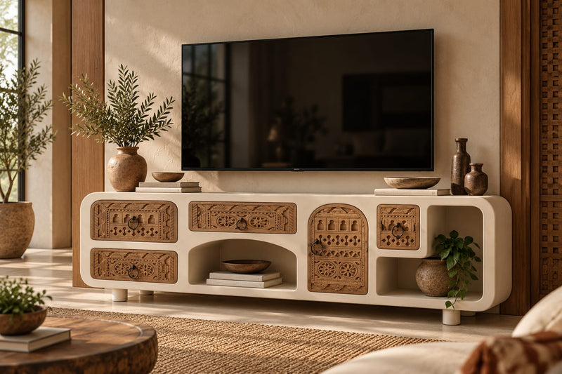 Heritage TV Console – Rustica Design
