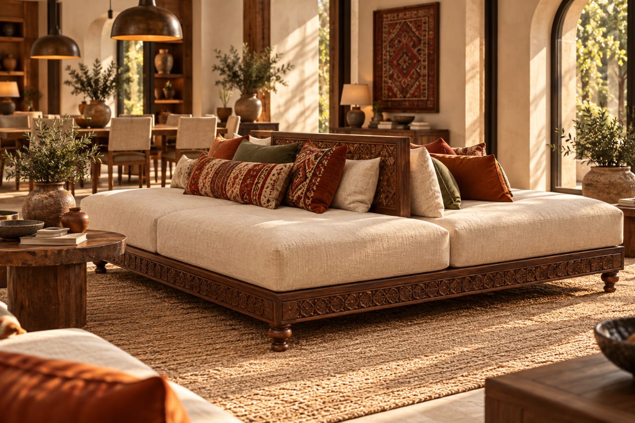 Rustica Heritage Double-Sided Sofa