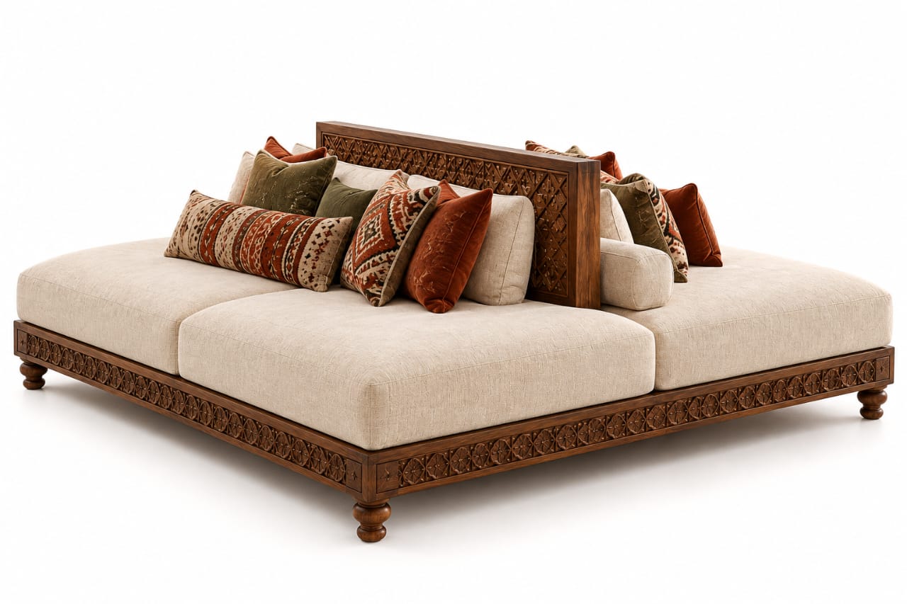 Rustica Heritage Double-Sided Sofa