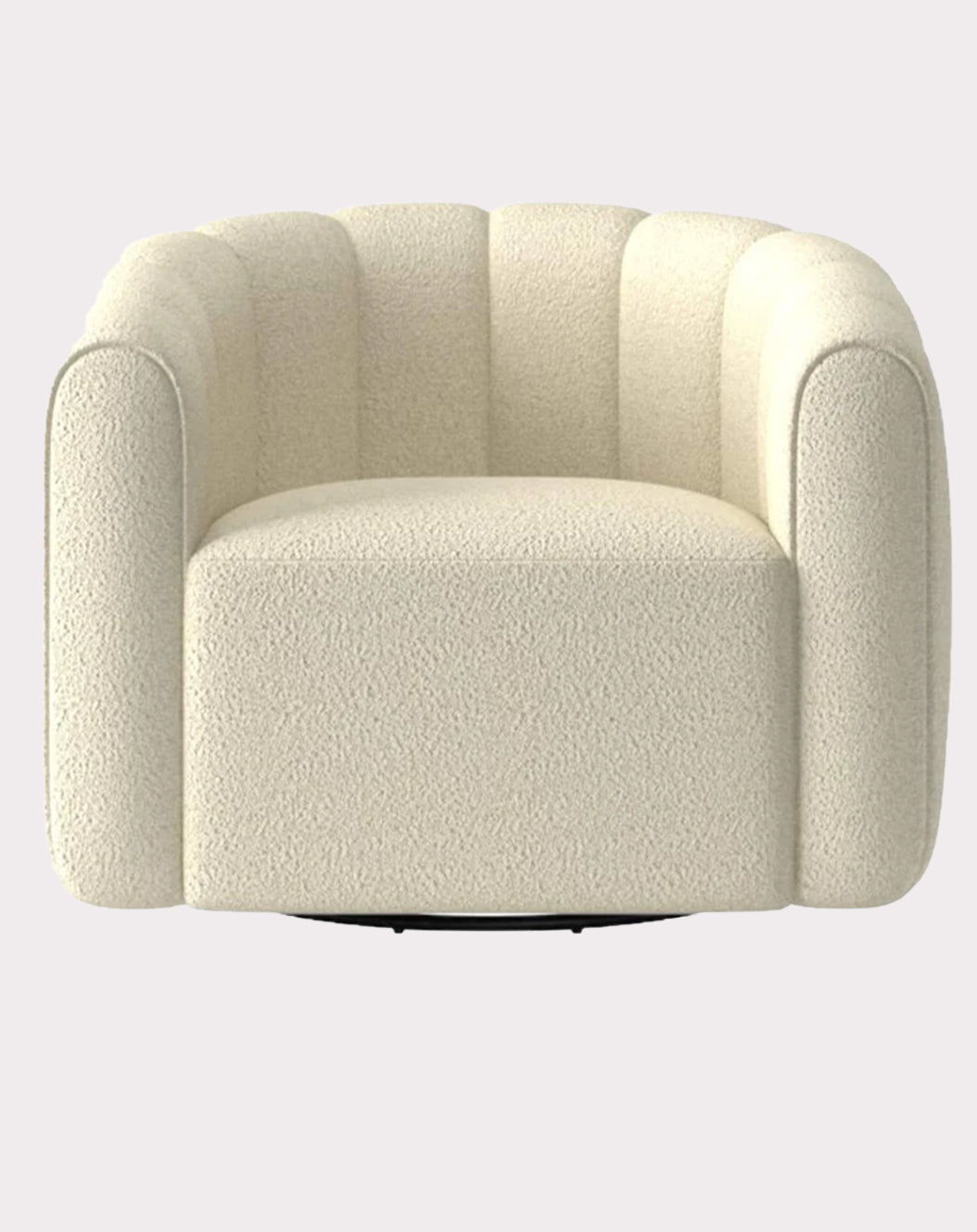 FITZ BLOCE CREAM SWIVEL CHAIR