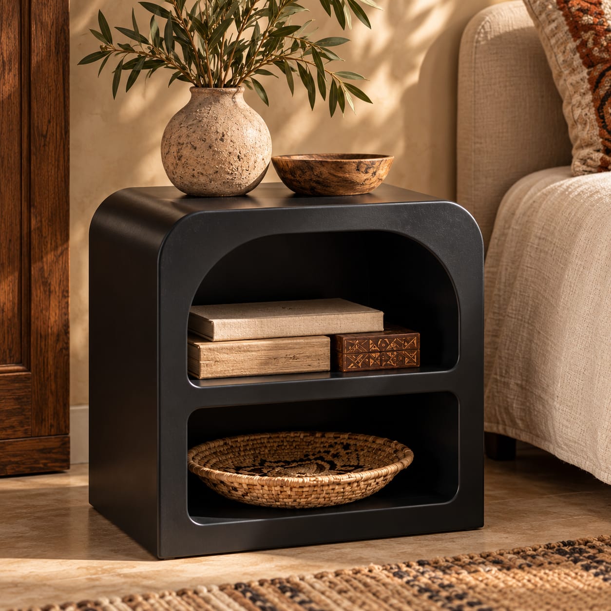 Arch Nightstand / Side Table | Rustica