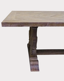Jasper 8 Seater Parquetry Top Dining Table