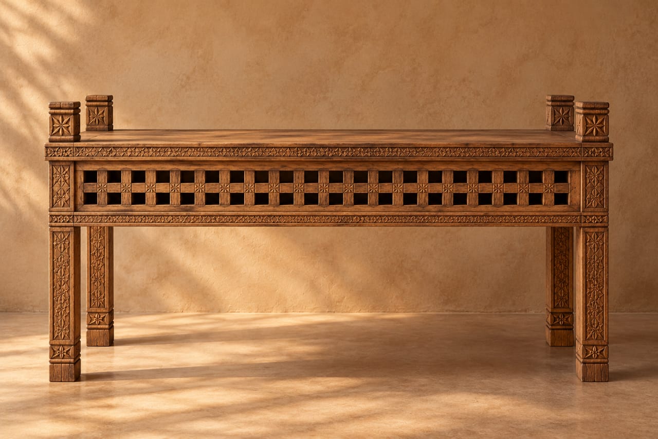 The Heritage Carved Console | Rustica