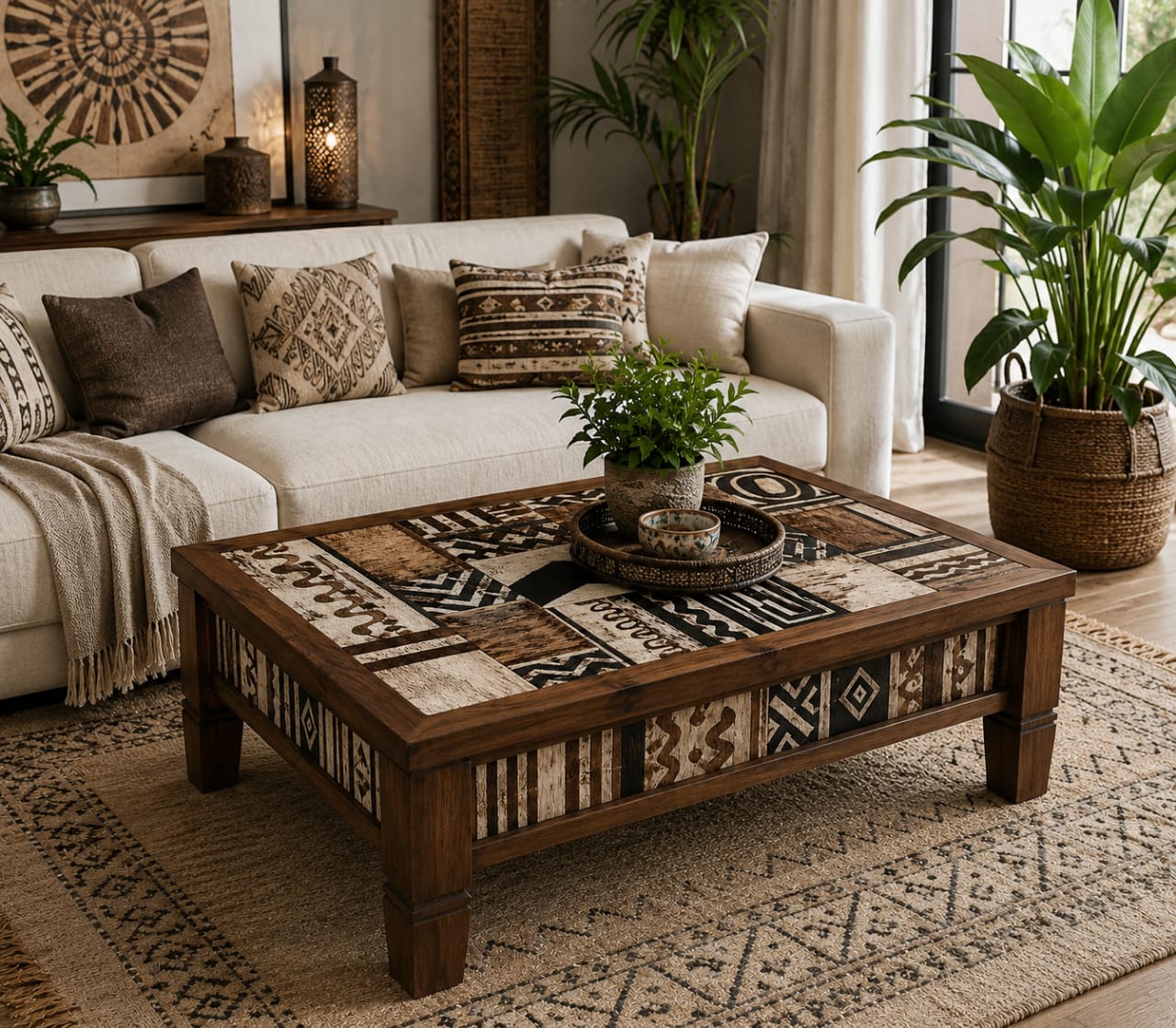 Tribal Heritage Coffee Table