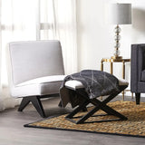 Dalton Slipper Chair - Off White