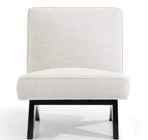 Dalton Slipper Chair - Off White