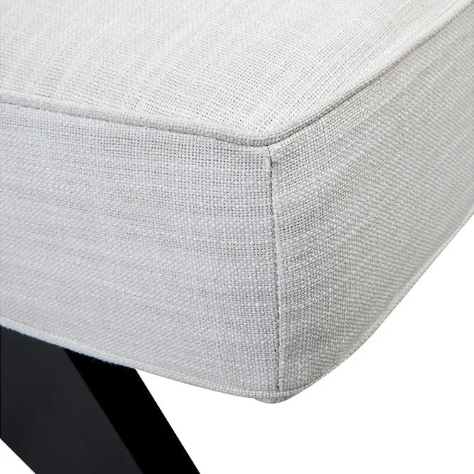 Dalton Slipper Chair - Off White