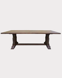 Jasper 8 Seater Parquetry Top Dining Table