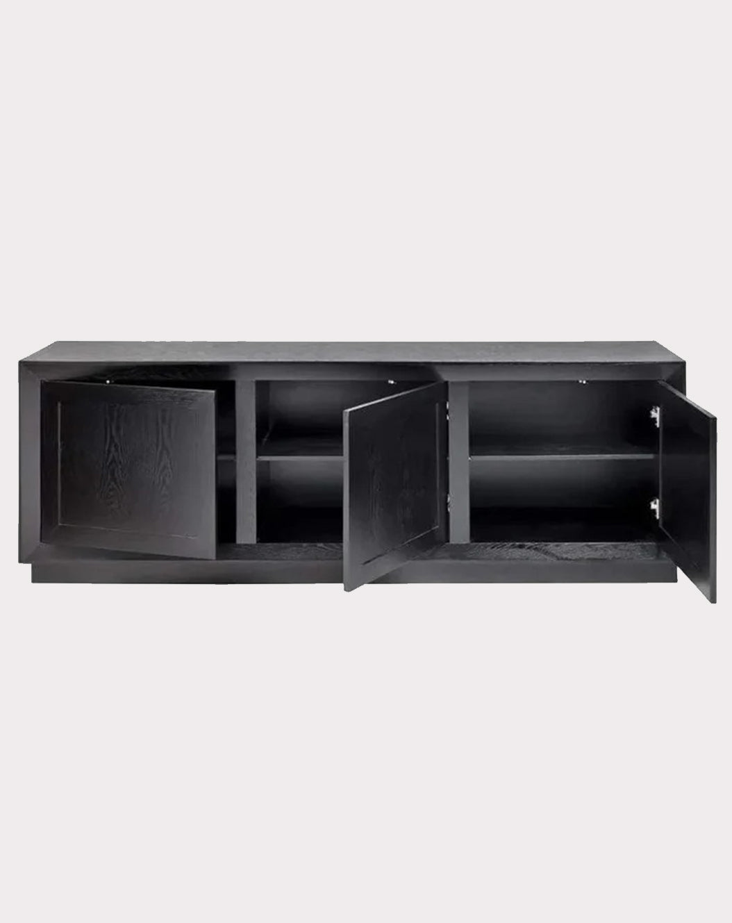 Brighton 3-Door Black Buffet