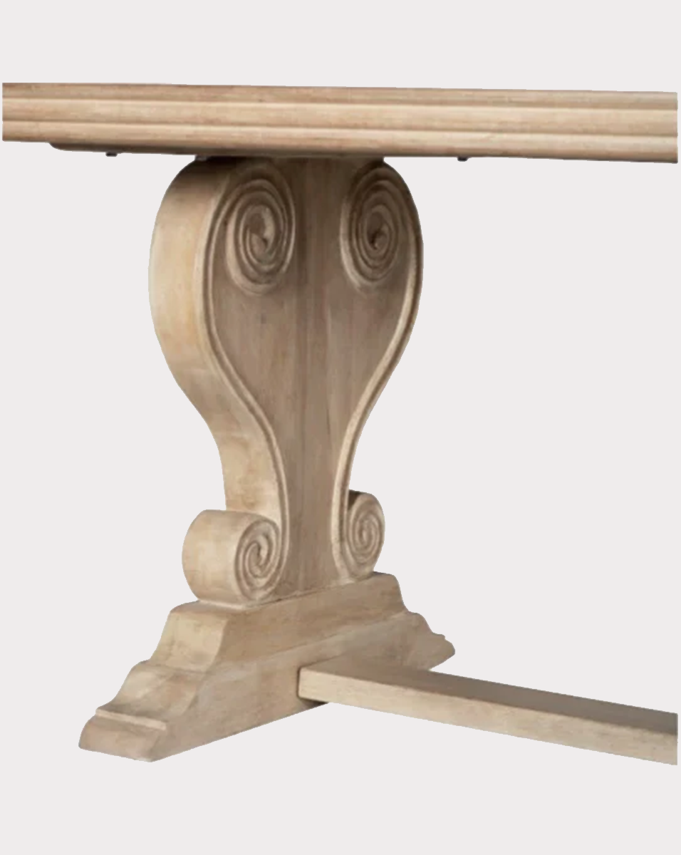 Lucien Harp Base Dining Table
