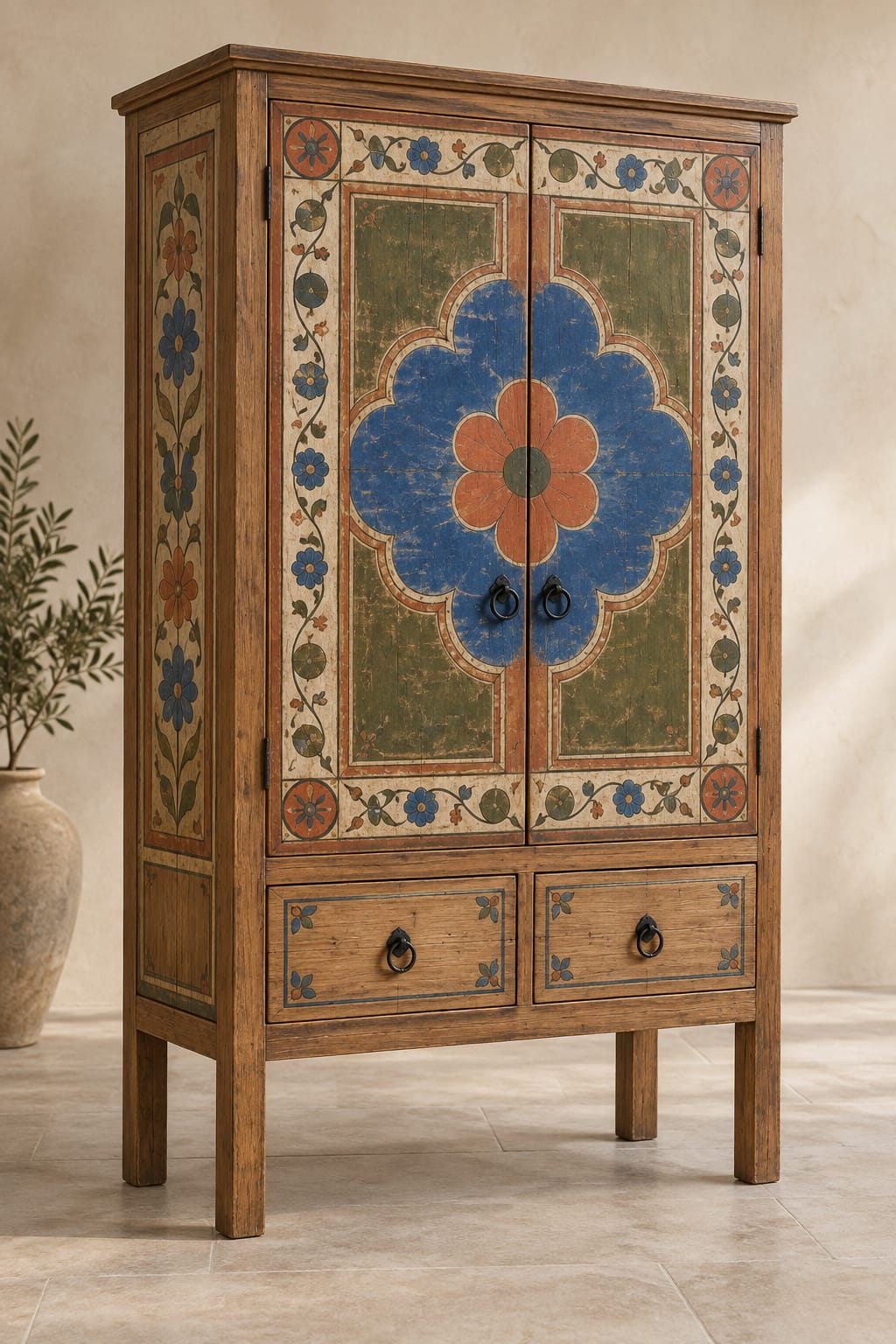 Heritage Painted Cabinet