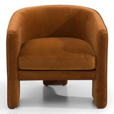 Koko Occasional Chair - Caramel Velvet