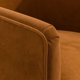 Koko Occasional Chair - Caramel Velvet