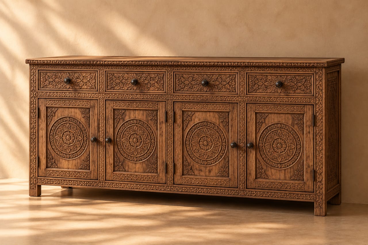 The Heritage Carved Sideboard | Rustica
