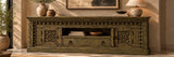Rustica Heritage Carved TV Console