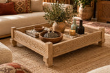 Heritage Carved Coffee Table