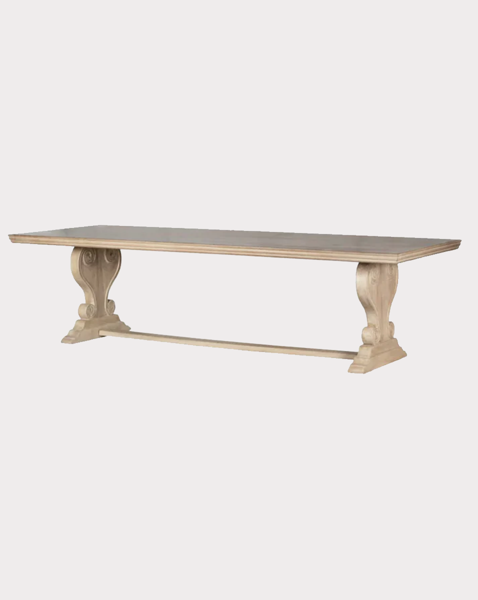 Lucien Harp Base Dining Table