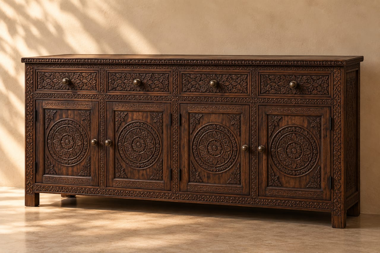 The Heritage Carved Sideboard | Rustica