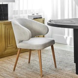 Harlow Natural Linen Dining Chair