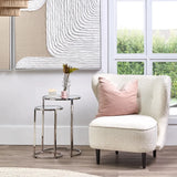 Isabella Occasional Chair - White Boucle