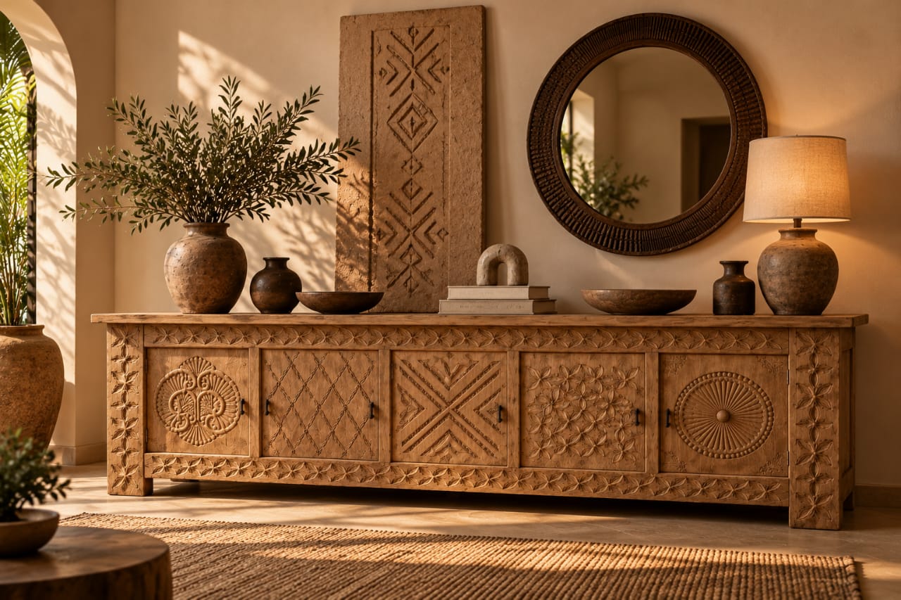 The Heritage Carved Sideboard | Rustica
