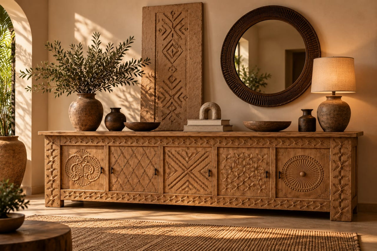 The Heritage Carved Sideboard | Rustica