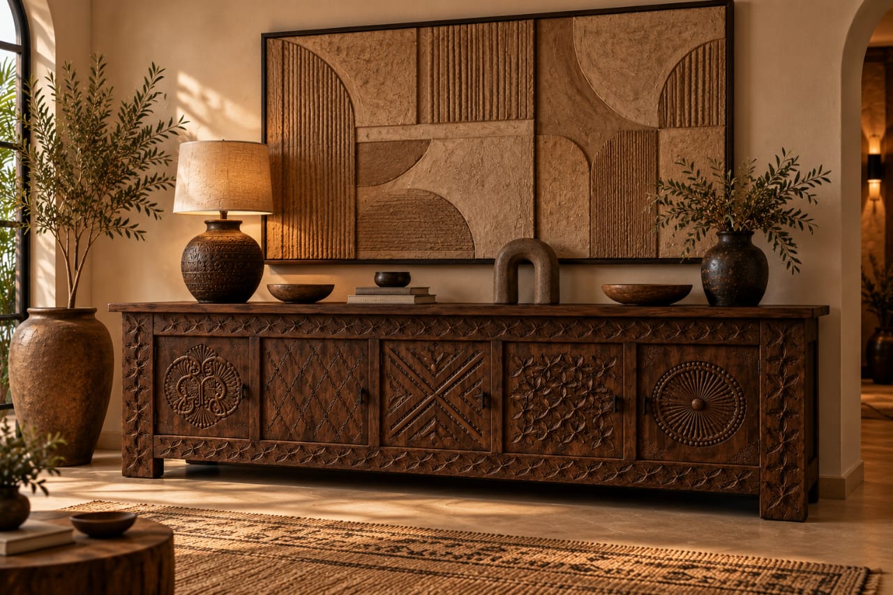 The Heritage Carved Sideboard | Rustica