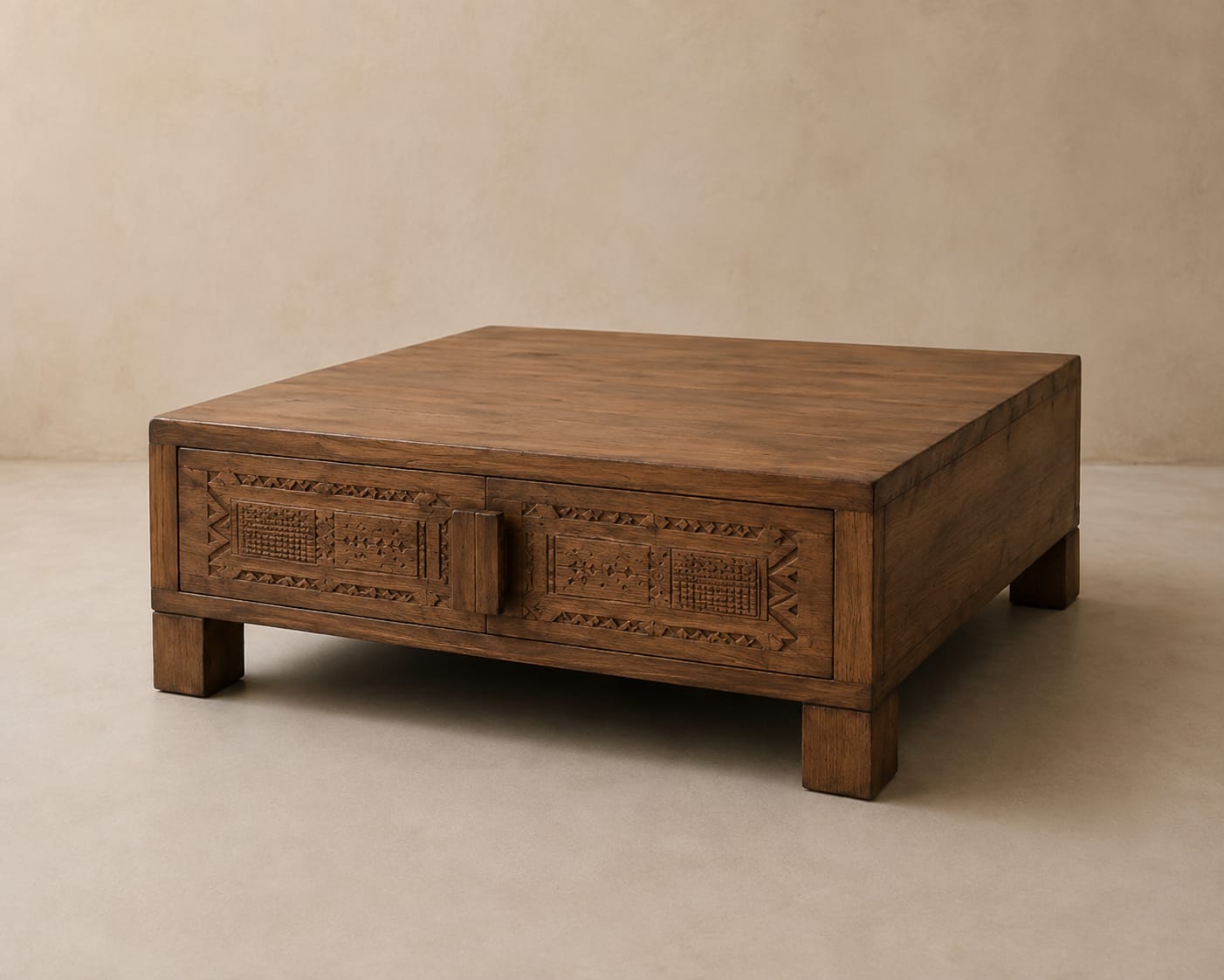 Heritage Carved Coffee Table
