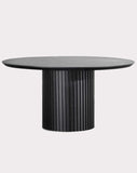 Hunter Designer Round Dining Black Table