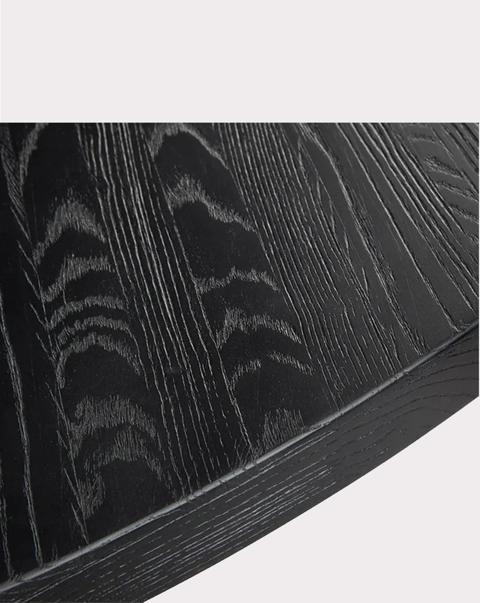 London Round Dining Table - Black